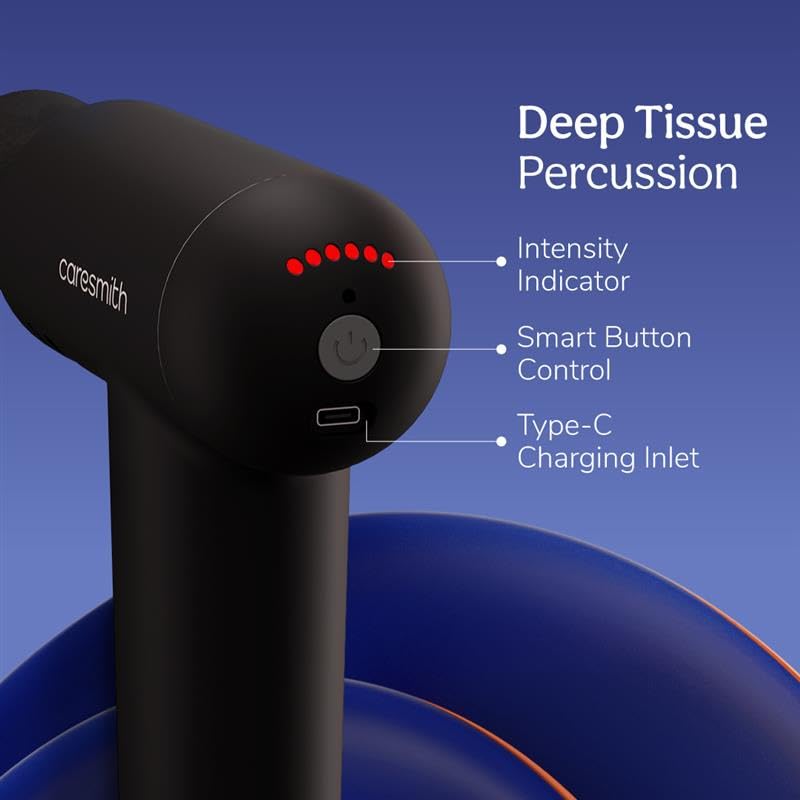 Charge Boost Massage Gun | Body Massager | Massager Machine for Pain Relief for Men and Women | Deep Tissue Massager