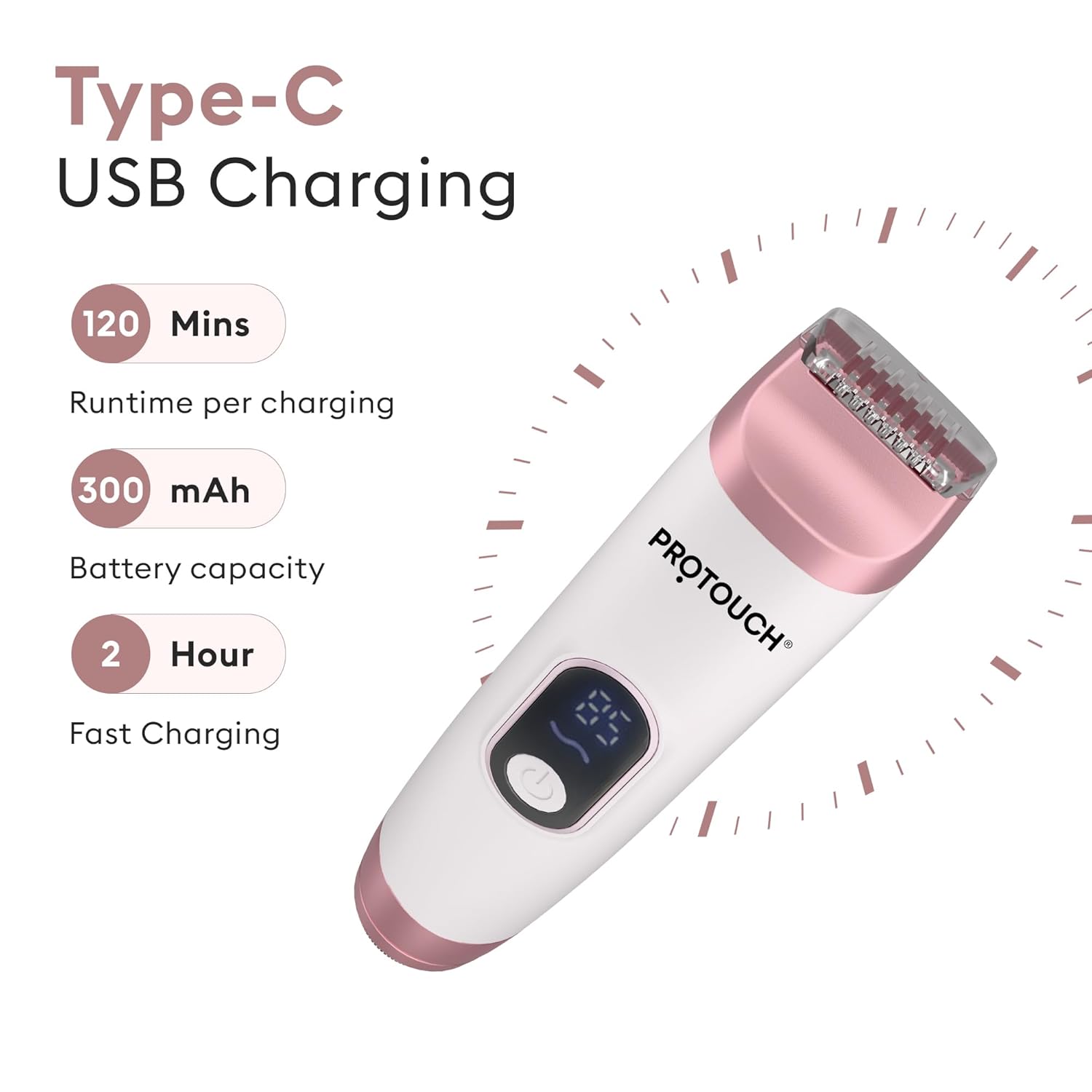 All Rounder All-in-1 Women’s Trimmer & Epilator for Face, Body, Underarms & Bikini Line | 6 MONTH WRRANTY
