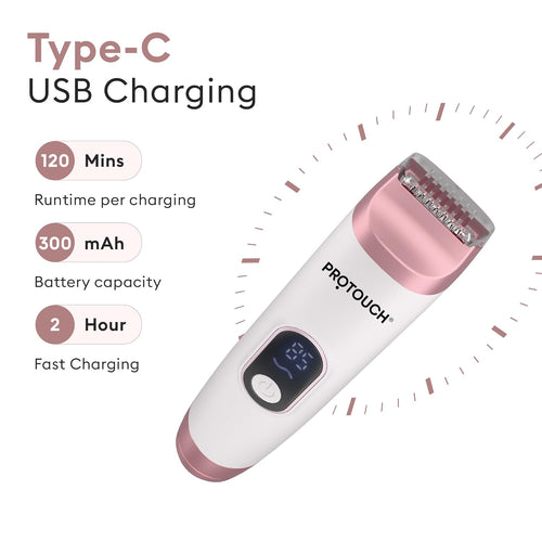 All Rounder All-in-1 Women’s Trimmer & Epilator for Face, Body, Underarms & Bikini Line | 6 MONTH WRRANTY