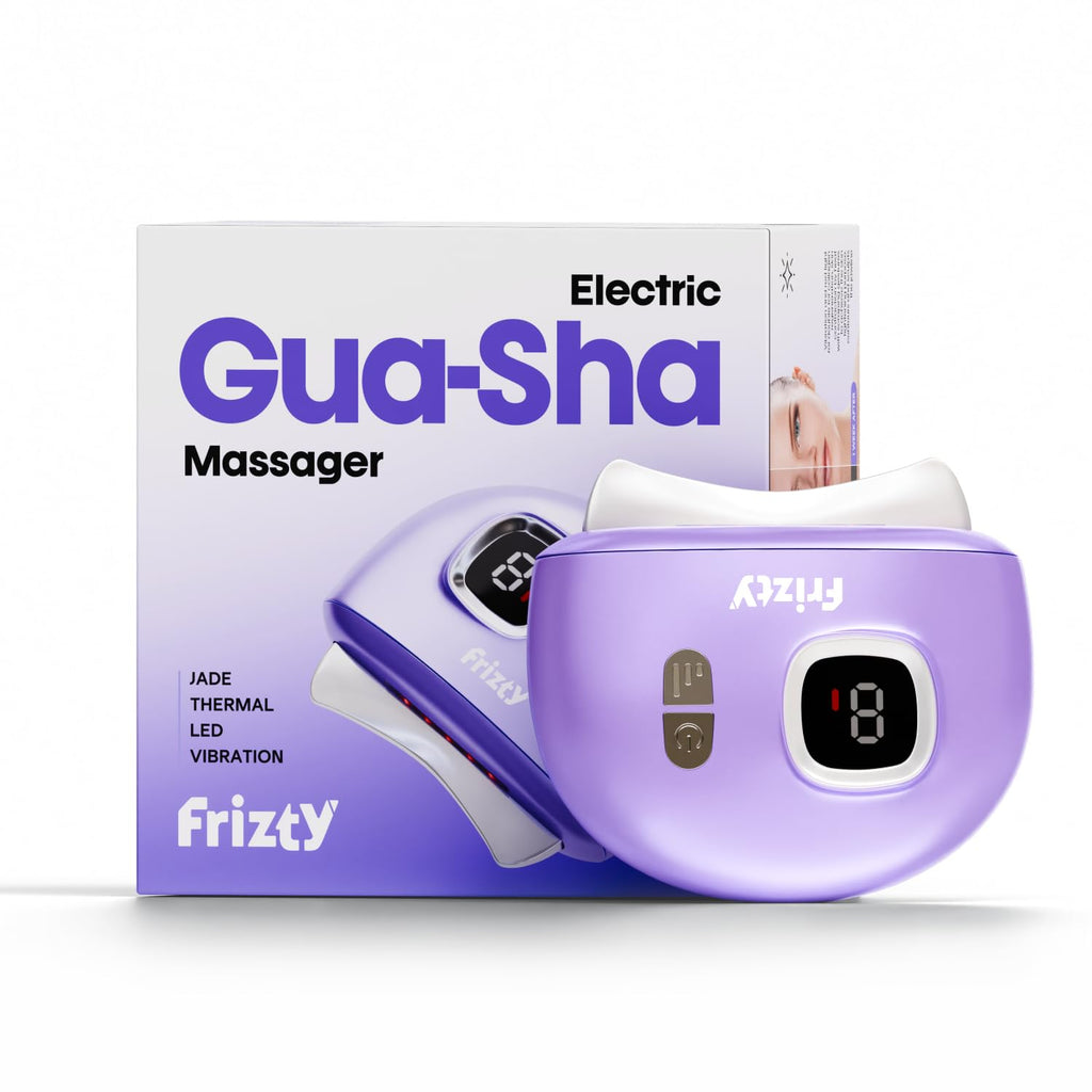 ace | Electric Guasha Tool for Face with Red Light Therapy, Sonic Pulsation & Heat Therapy | Facial Sculpting Tool for Puffiness...