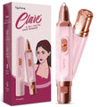 2in1 Face & Eyebrow Trimmer for Woman |Painless Portable Gentle Face Mini Hair Remover |TypeC Rechargeable