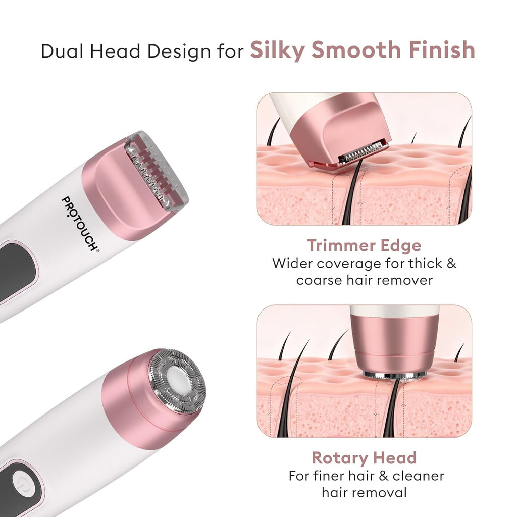 All Rounder All-in-1 Women’s Trimmer & Epilator for Face, Body, Underarms & Bikini Line | 6 MONTH WRRANTY